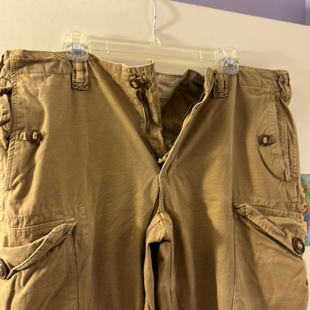 Polo Ralph Lauren tan cargo pants sz 38/34./very clean/nice pair